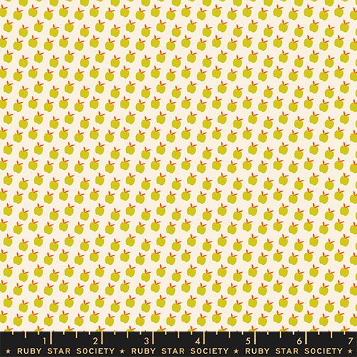 IN STOCK - Catnap Apples Print Pistachio Green - Alexia Marcelle Abegg - Ruby Star Society - RS4134 11