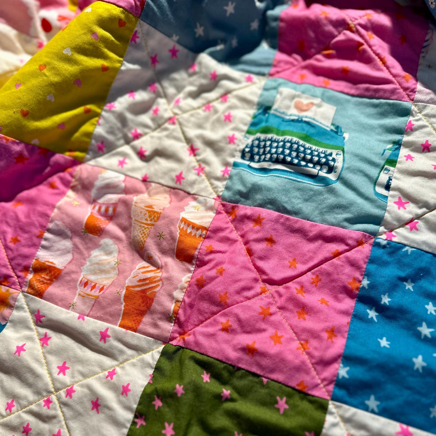 Starry Print Mini Black/Natural - Alexia Marcelle Abegg - Ruby Star Society