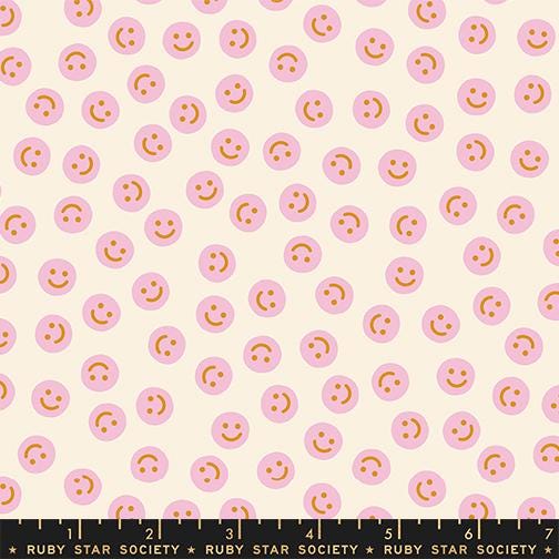 PRE-ORDER - Egg and Friends Smiley Print Natural - Kimberly Kight - Ruby Star Society - Ships Dec. 2025 - RS3094 12