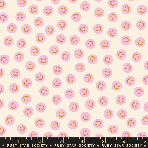IN STOCK - Egg and Friends Smiley Print Natural - Kimberly Kight - Ruby Star Society - RS3094 12