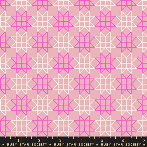 Paper Cuts 2 Paper Star Print Lavender by Rashida Coleman Hale for Ruby Star Society