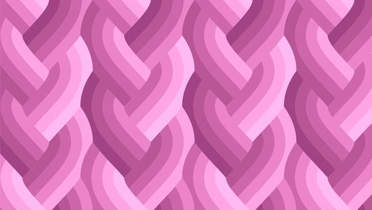 Echo Braid Print Purple by Emily Van Hoff for Moda Fabrics