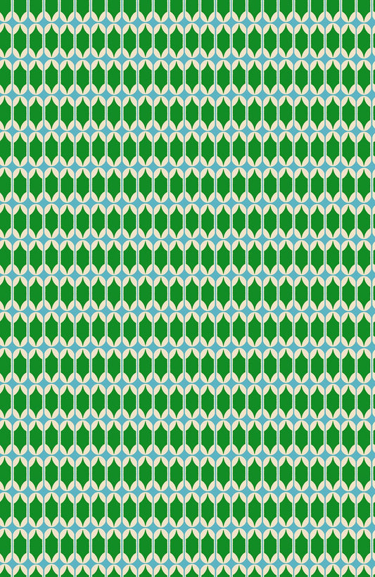 Trinketry Matchbook Print Deep Verdant Green by Melody Miller Designer for Ruby Star Society