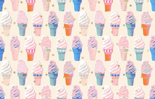 Best Day Ever Ice Cream Metallic Natural RS0105 11M Melody Miller