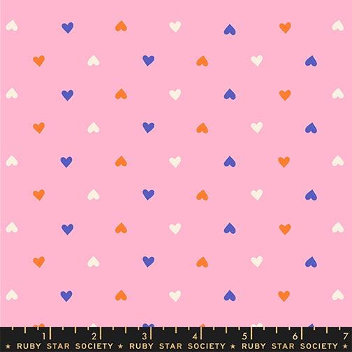 Best Day Ever Ditsy Hearts Posy Pink - Melody Miller - Ruby Star Society - RS0091 19