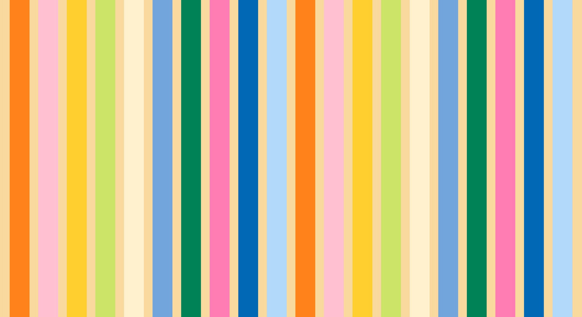 Groove Print Stripe Luminous Multi-color - Emily Van Hoff - Moda Fabrics - 42374 13