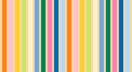 Groove Print Stripe Luminous Multi-color - Emily Van Hoff - Moda Fabrics - 42374 13