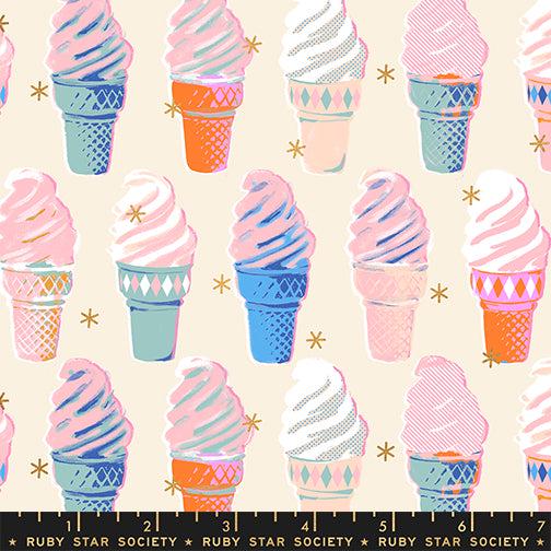 Best Day Ever Ice Cream Metallic Natural RS0105 11M Melody Miller
