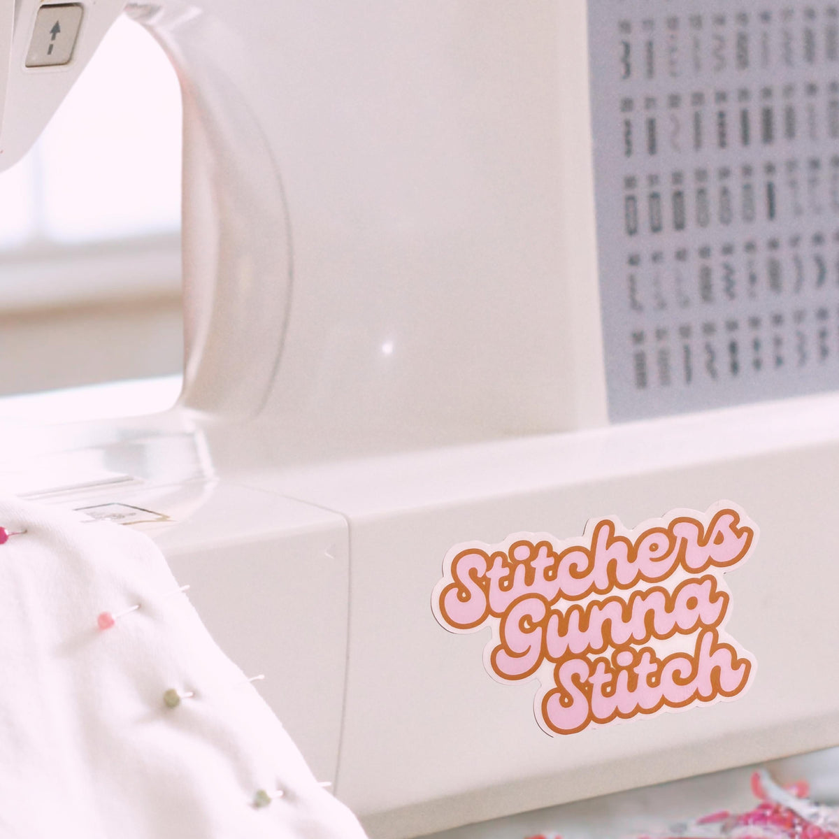 Sticker - Stitchers Gunna Stitch - Original Artwork
