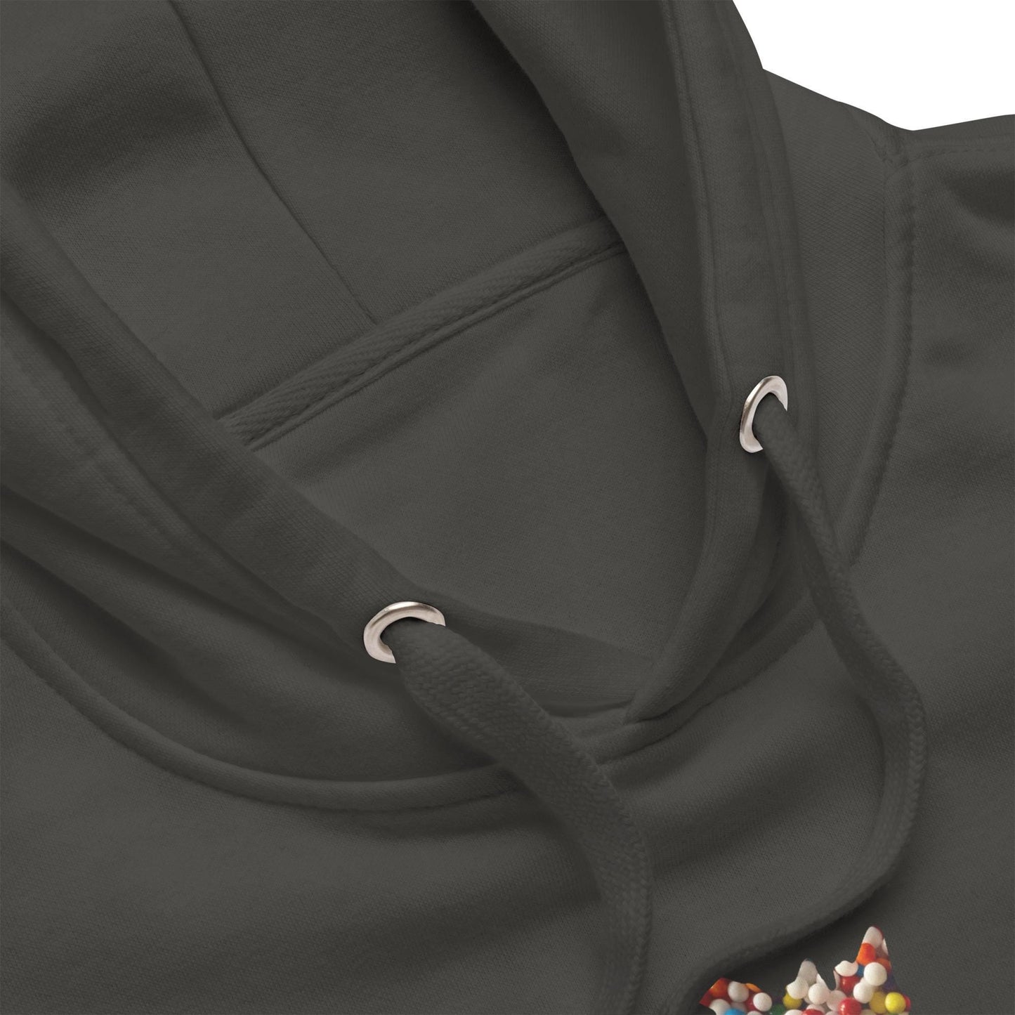 Sprinkle Scottie Unisex Hoodie Vintage Black