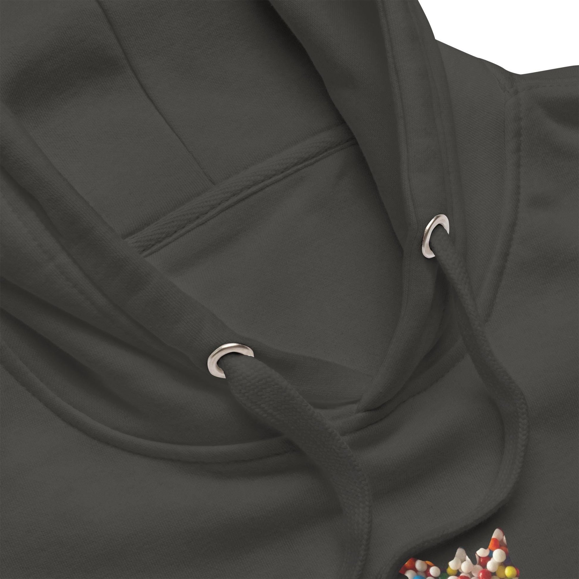 Sprinkle Scottie Unisex Hoodie Vintage Black
