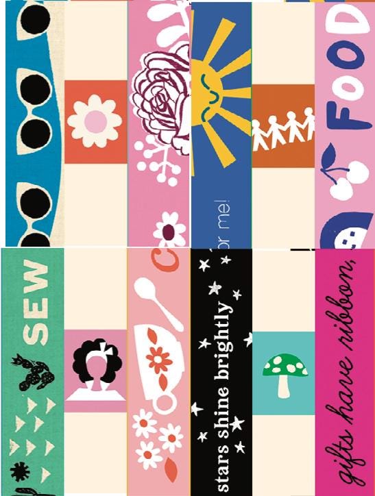 IN STOCK - Selvedge Magic Icons Print - Ruby Star Society Collaboration - RS5181 11