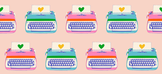PRE-ORDER - Best Day Ever Typewriters Pink - Melody Miller - Ruby Star Society - Ships Sept. 2025