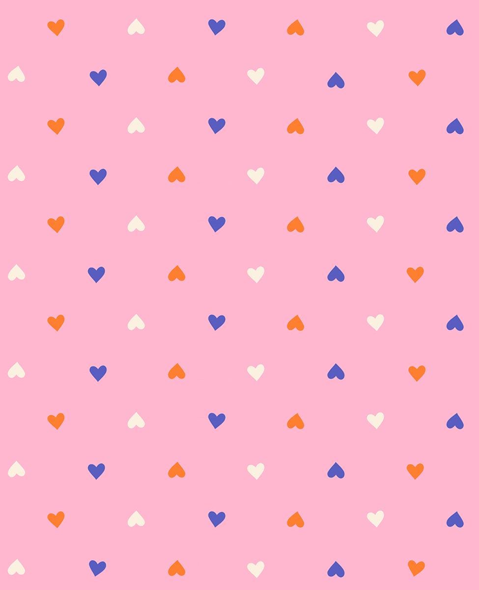 IN STOCK - Best Day Ever Ditsy Hearts Posy Pink - Melody Miller - Ruby Star Society - RS0091 19