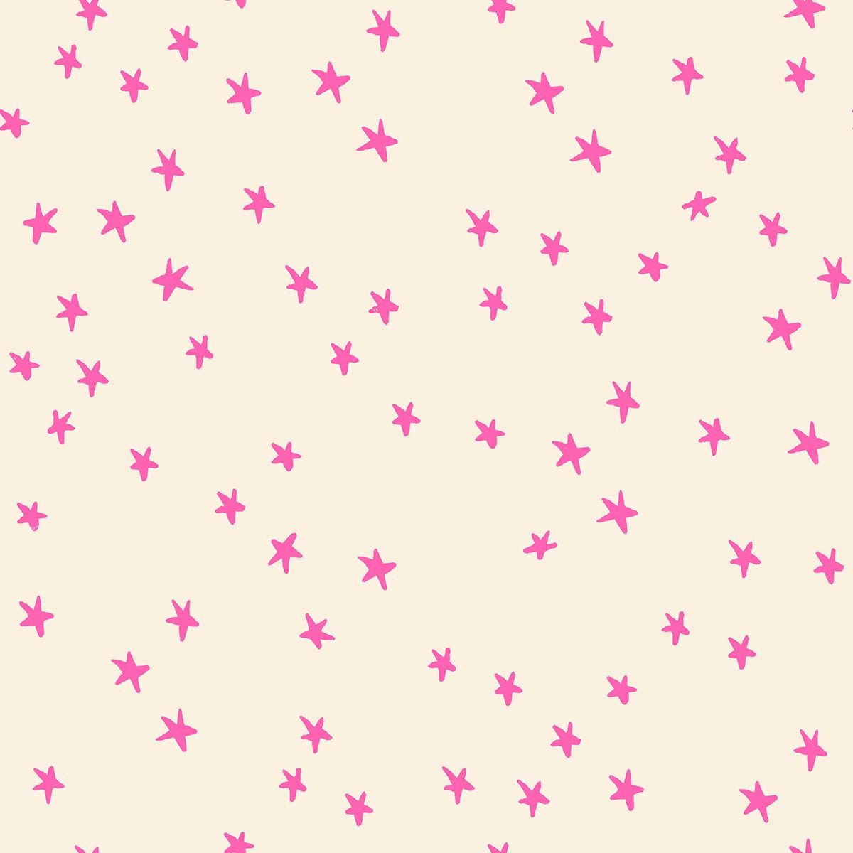 Starry Print Neon Pink - Alexia Marcelle Abegg - Ruby Star Society