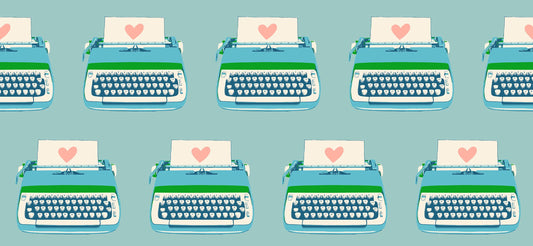 PRE-ORDER - Best Day Ever Typewriters Turquoise - Melody Miller - Ruby Star Society - Ships Sept. 2025