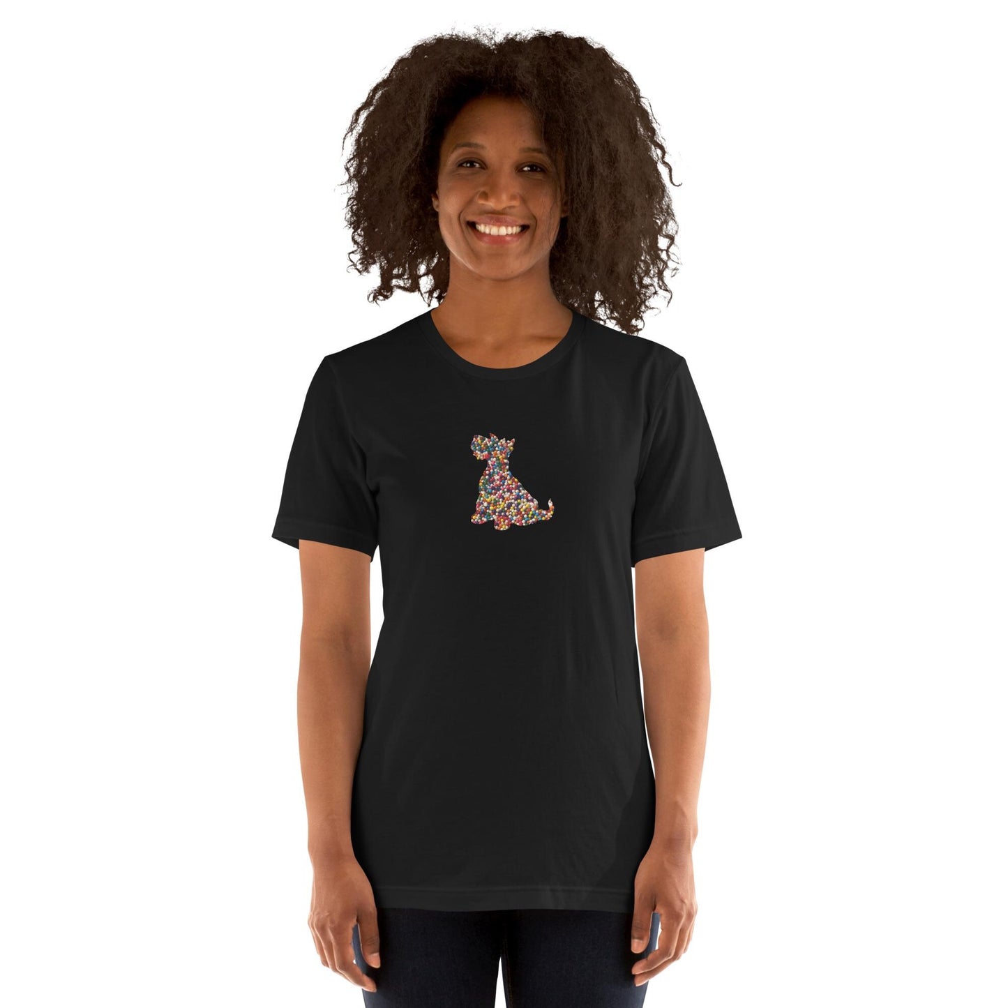 Sprinkles Scottie Unisex t-shirt