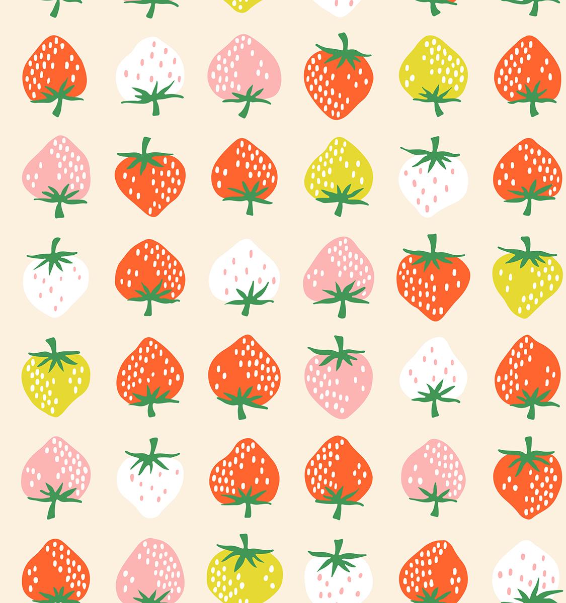 SOLD OUT - Strawberry Pre-cut Jelly Roll - Kimberly Kight - Ruby Star Society - RS3084JR