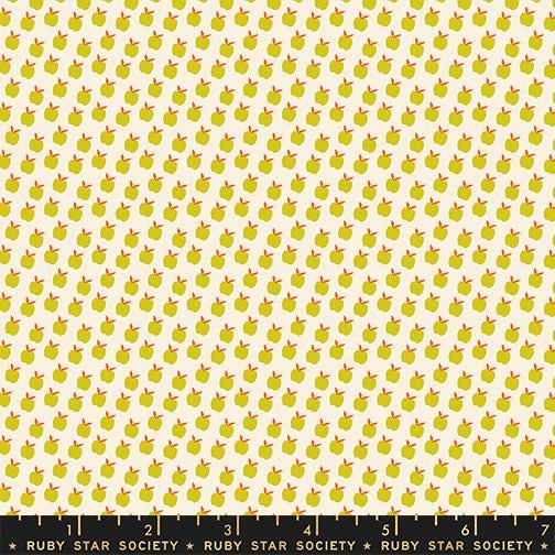 IN STOCK - Catnap Apples Print Pistachio Green - Alexia Marcelle Abegg - Ruby Star Society - RS4134 11