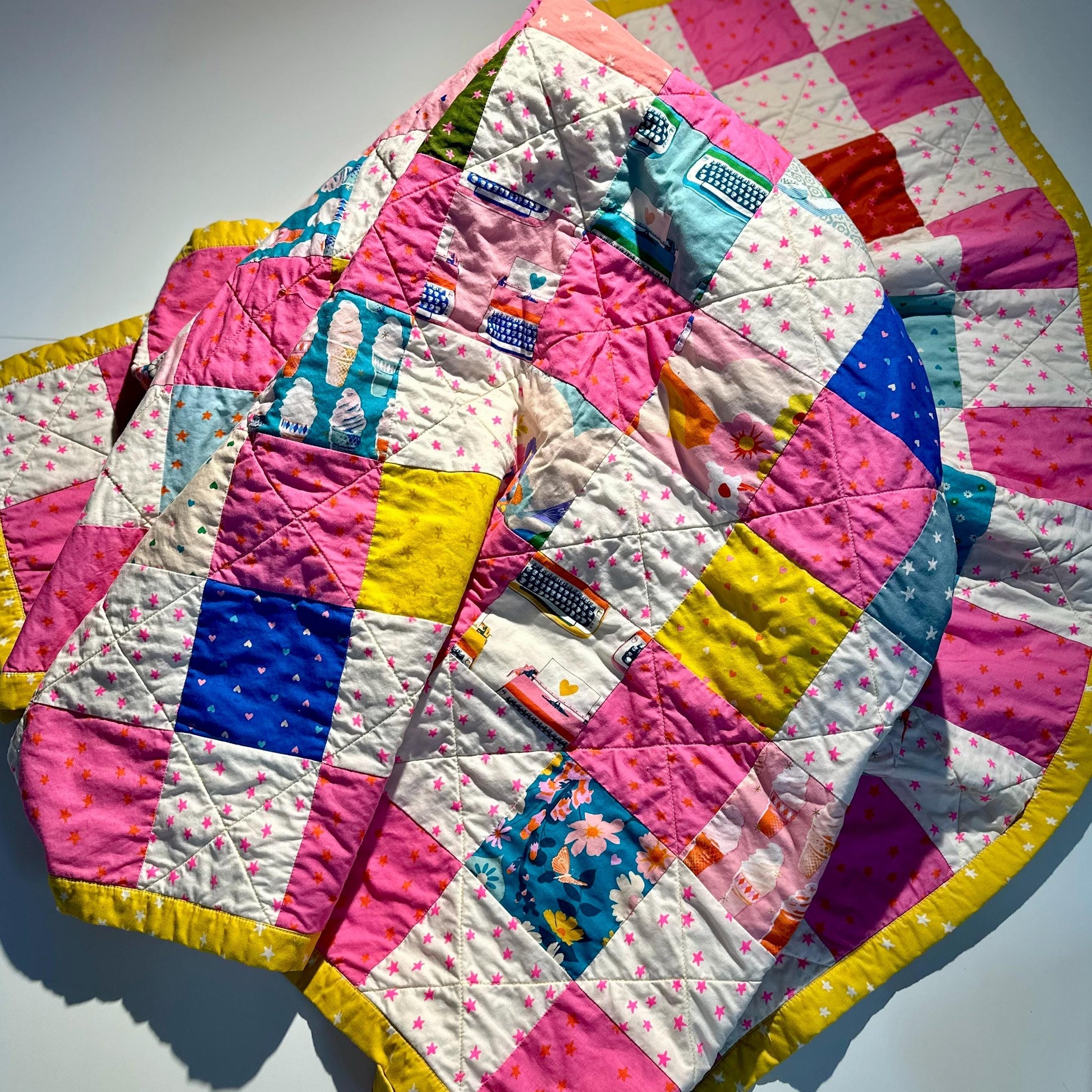 Starry Print MINI Neon Pink - Alexia Marcelle Abegg - Ruby Star Society