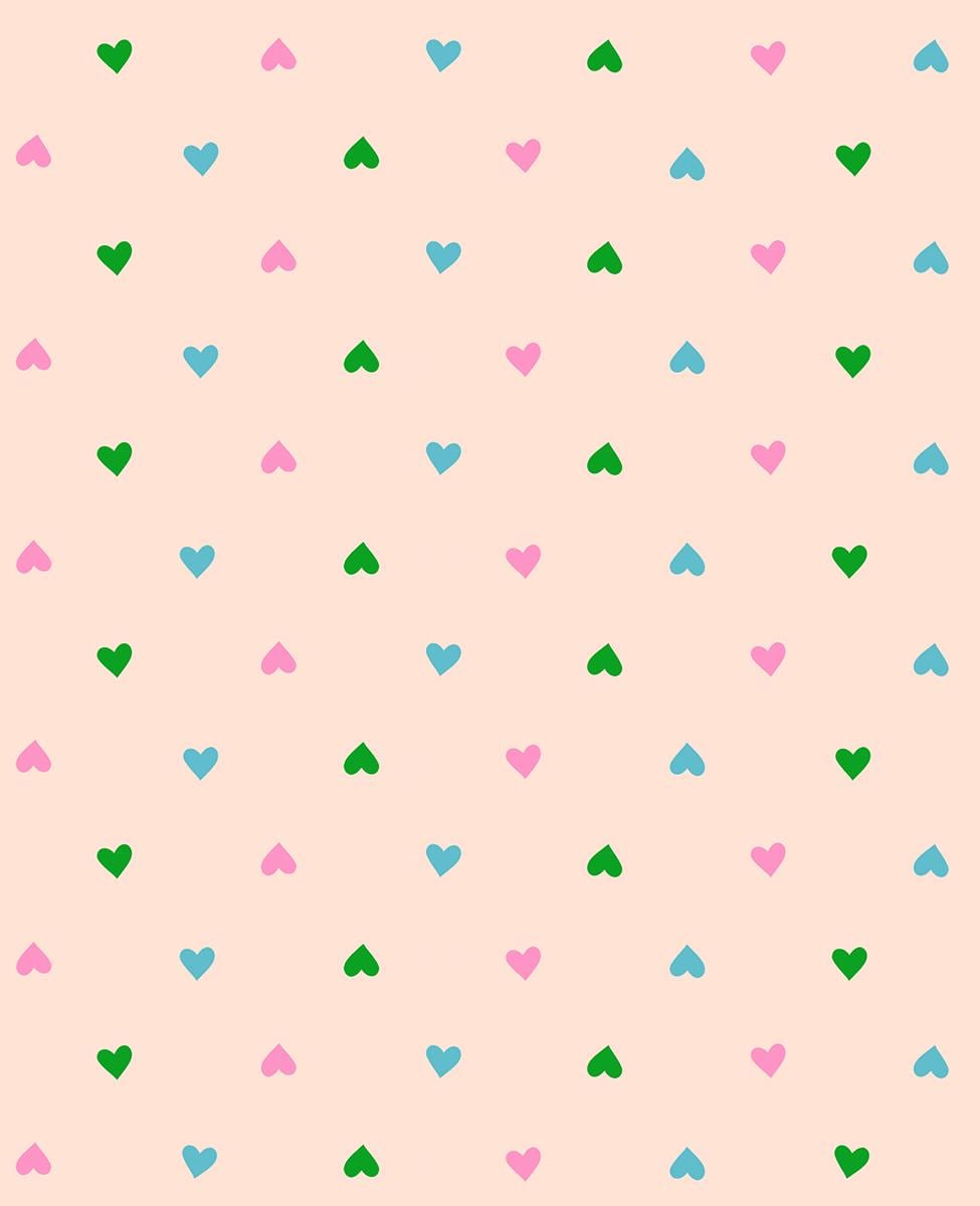 Best Day Ever Ditsy Hearts Peach Cream - Melody Miller - Ruby Star Society - RS0091 18