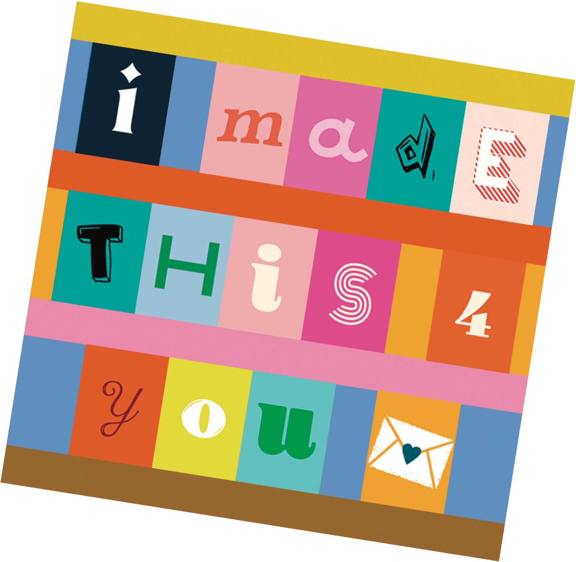 PRE-ORDER - Selvedge Magic Letters Print - Ruby Star Society Collaboration - Ships June 2025