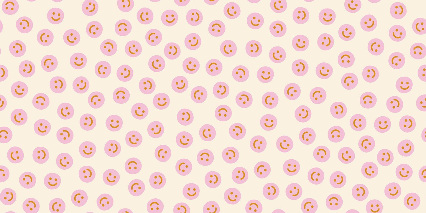 PRE-ORDER - Egg and Friends Smiley Print Natural - Kimberly Kight - Ruby Star Society - Ships Dec. 2025