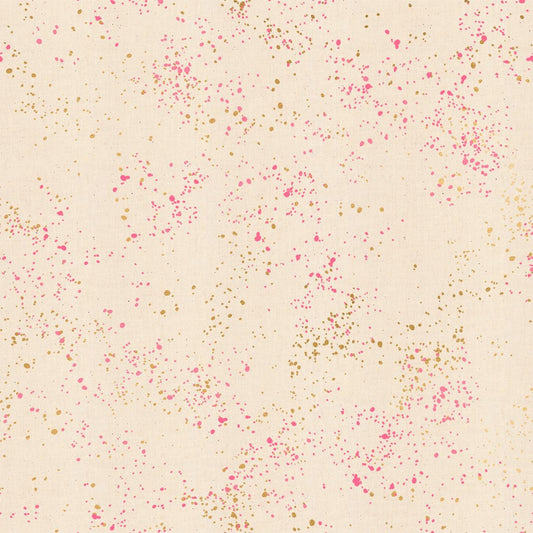 Speckled Metallic Print Neon Pink - Rashida Coleman Hale - Ruby Star Society - RS5027 16M