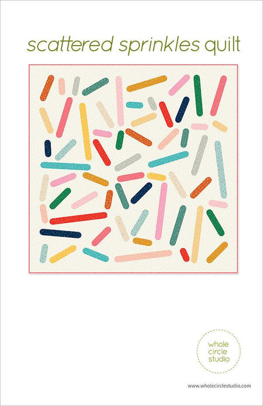 Quilt Pattern - Scattered Sprinkles - Whole Circle Studio - WCS 035