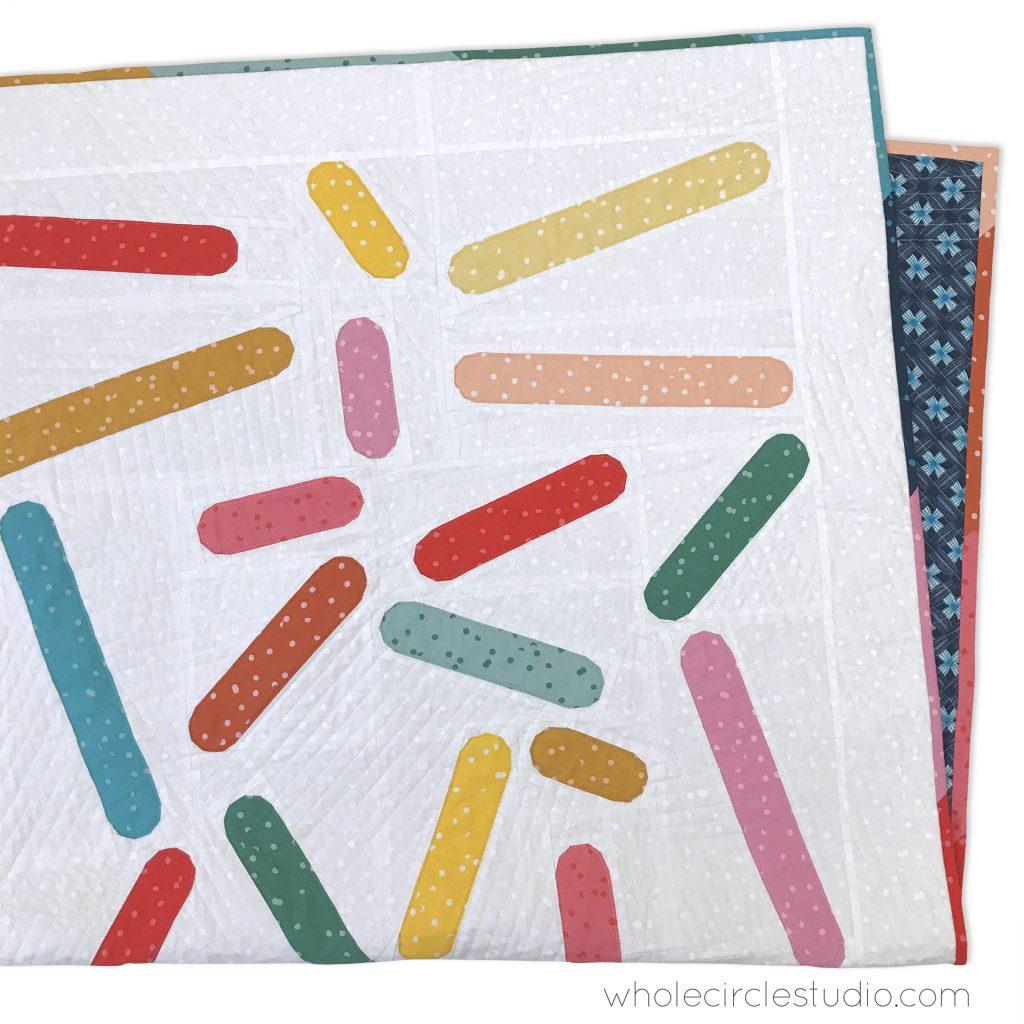 Quilt Pattern - Scattered Sprinkles - Whole Circle Studio - WCS 035