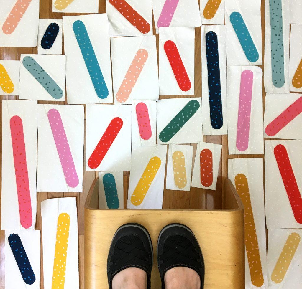 Quilt Pattern - Scattered Sprinkles - Whole Circle Studio - WCS 035