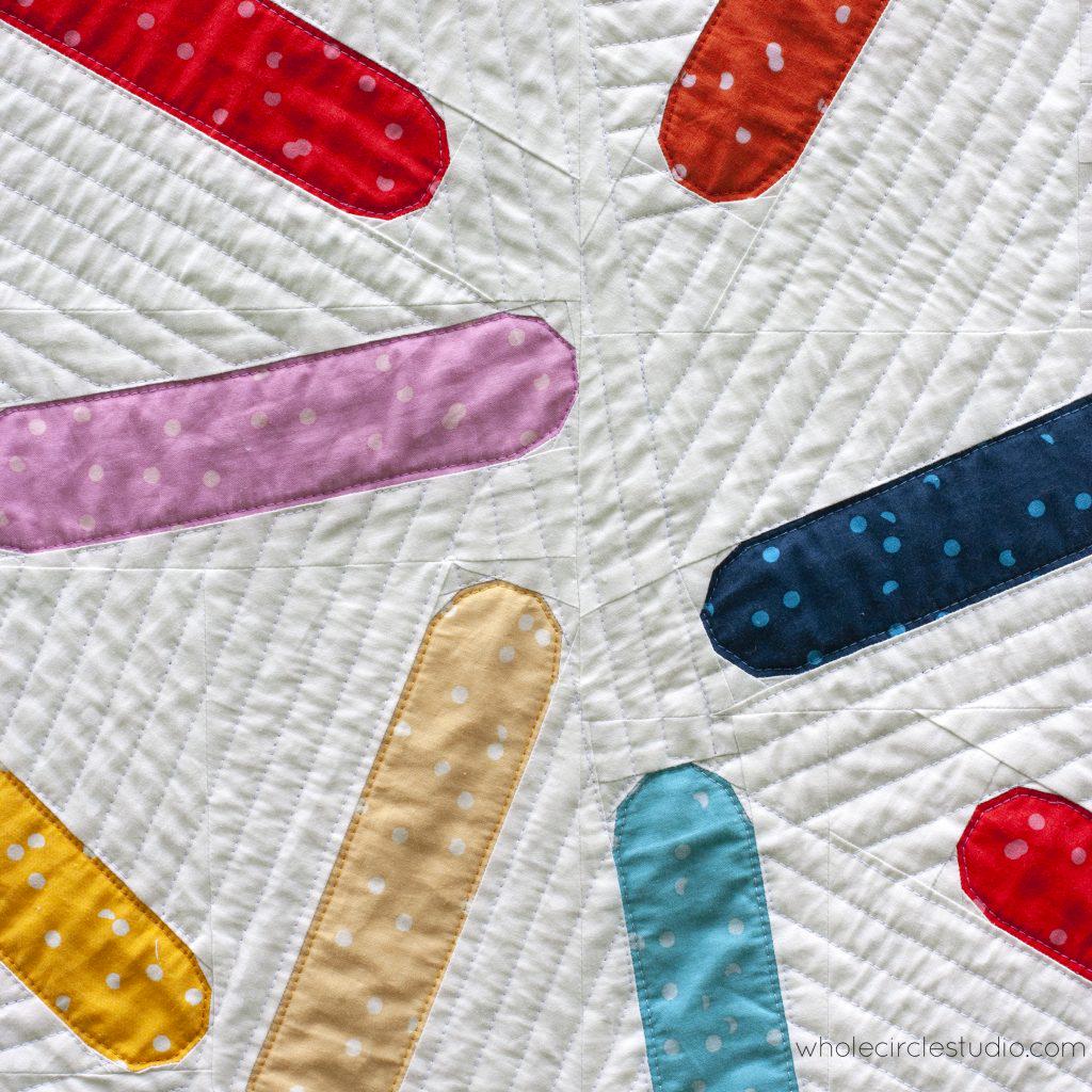 Quilt Pattern - Scattered Sprinkles - Whole Circle Studio - WCS 035