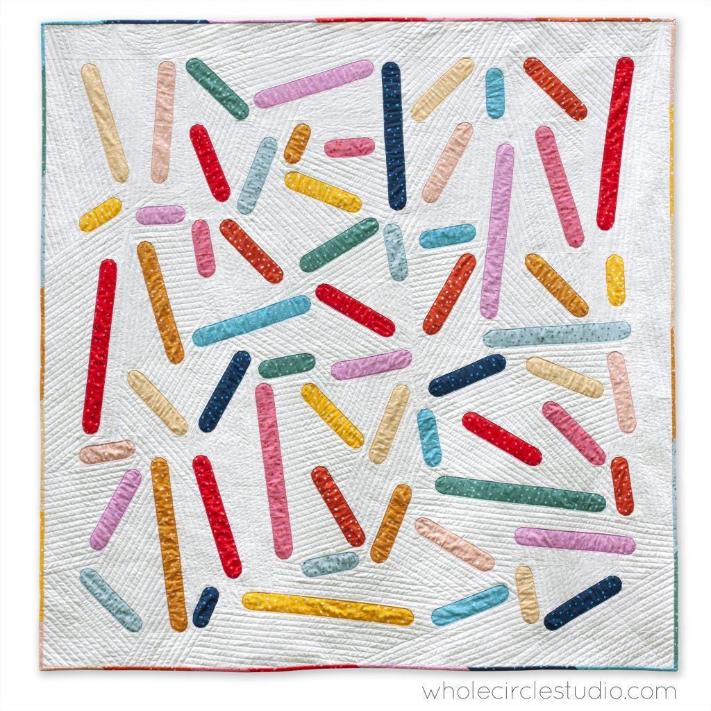 Quilt Pattern - Scattered Sprinkles - Whole Circle Studio - WCS 035