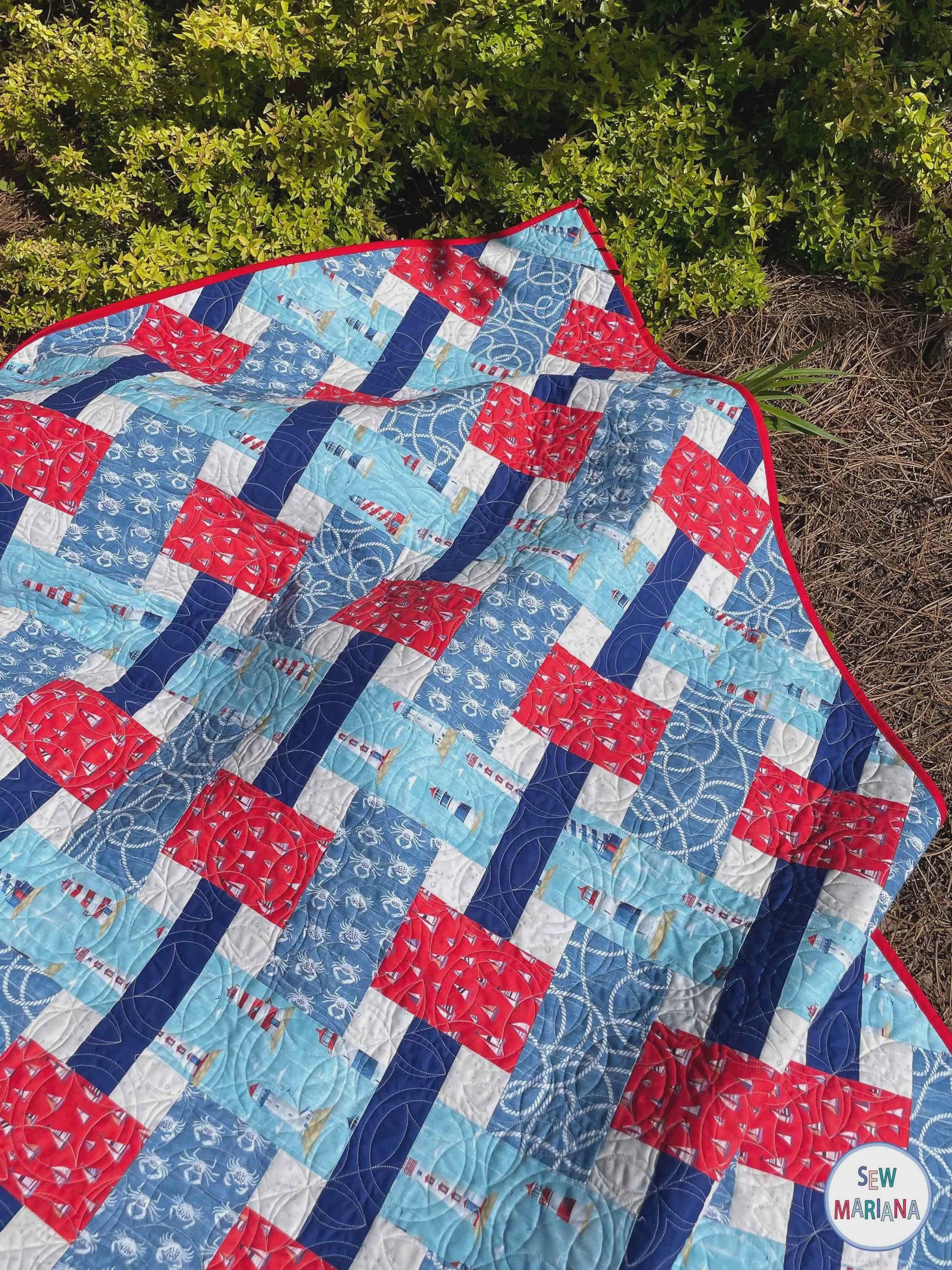 Quilt Pattern - Duck & Weave - Sew Mariana - SMA 114