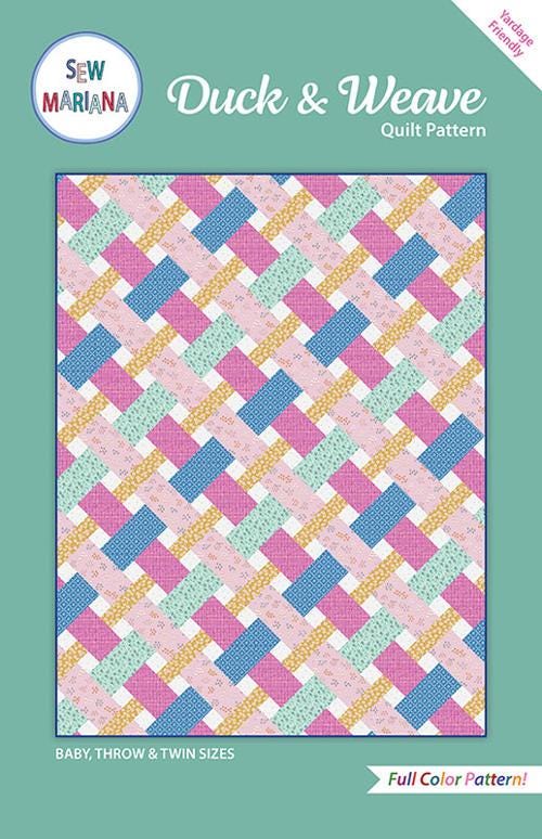 Quilt Pattern - Duck & Weave - Sew Mariana - SMA 114
