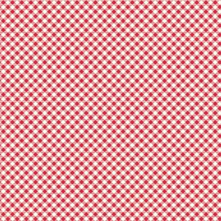 IN STOCK - Gingham Print Carolyn Red/White - Bee Ginghams by Lori Holt - C12551R-RED