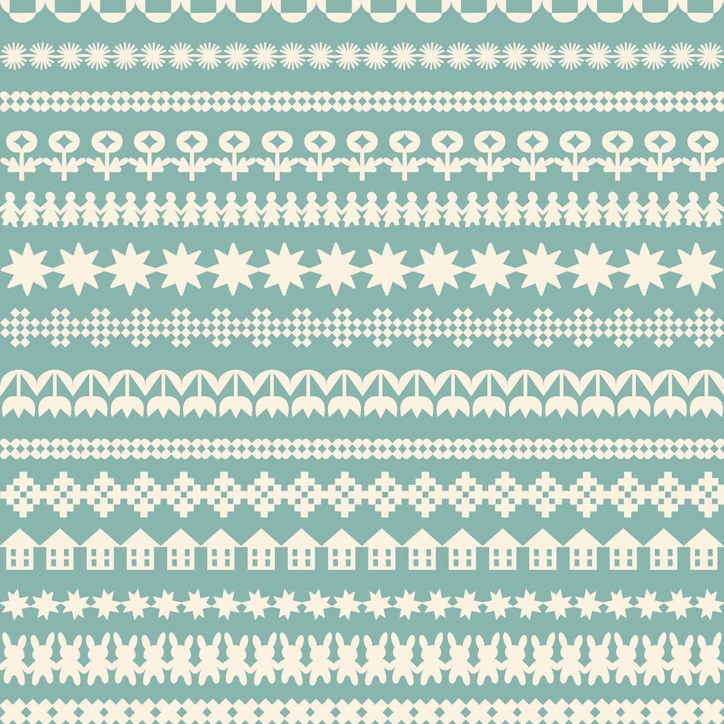 PRE-ORDER - Paper Cuts 2 Paper Cuttings Print Water by Rashida Coleman Hale for Ruby Star Society - Ships LATE Jan. 2026 - RS1109 15