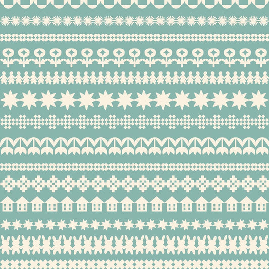 PRE-ORDER - Paper Cuts 2 Paper Cuttings Print Water by Rashida Coleman Hale for Ruby Star Society - Ships LATE Jan. 2026 - RS1109 15