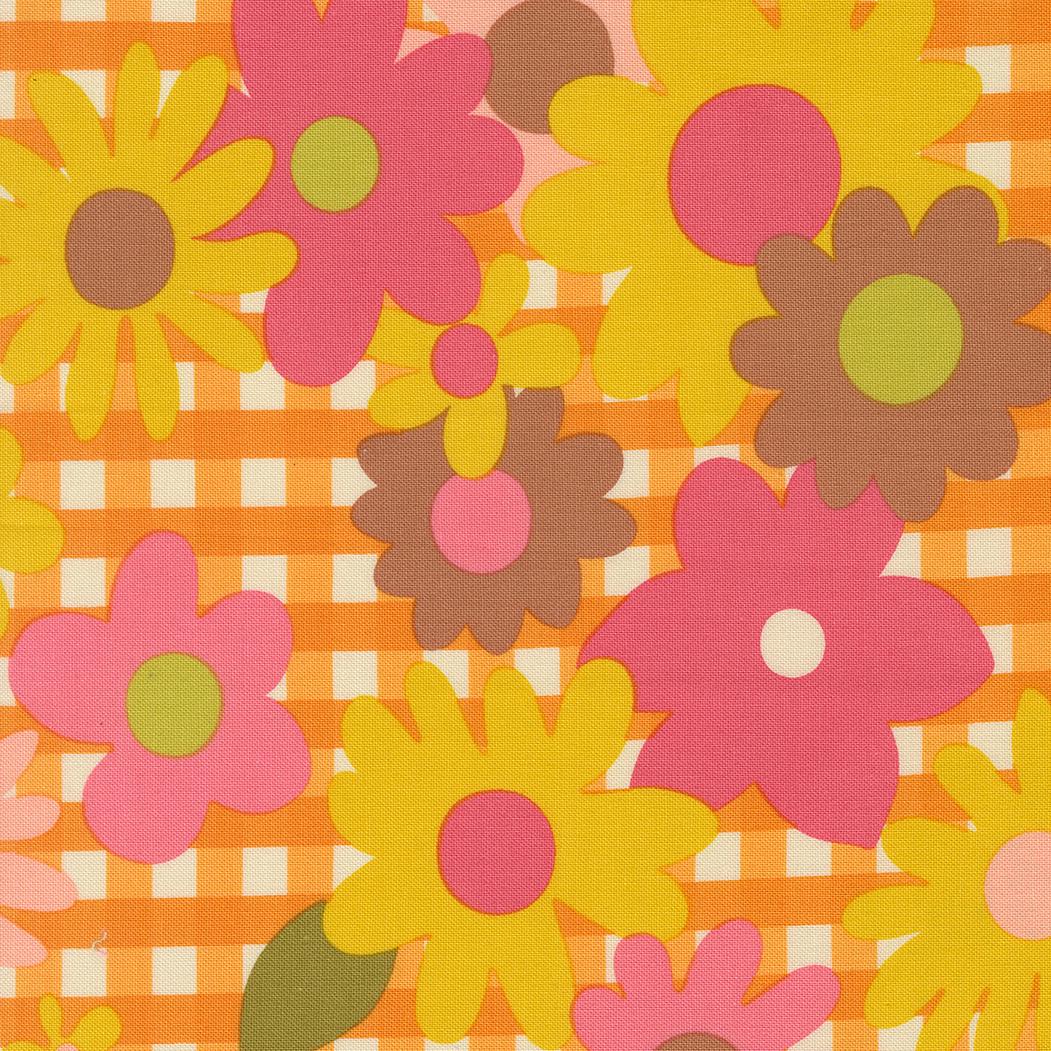 IN STOCK - Happy Daze Blooming Blossoms Print Sunrays by Chloe's Closet for Moda Fabrics - 33840 14