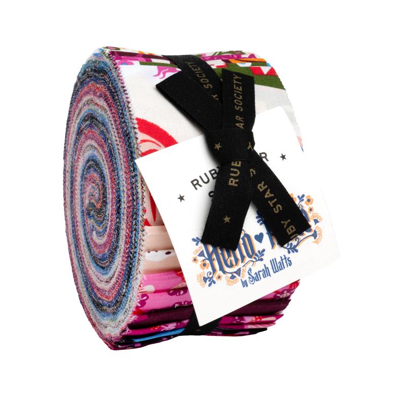 IN STOCK - Hello Alice Print Pre-cut Jelly Roll by Sarah Watts for Ruby Star Society - RS2120JR