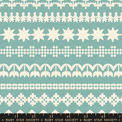 PRE-ORDER - Paper Cuts 2 Paper Cuttings Print Water by Rashida Coleman Hale for Ruby Star Society - Ships LATE Jan. 2026 - RS1109 15