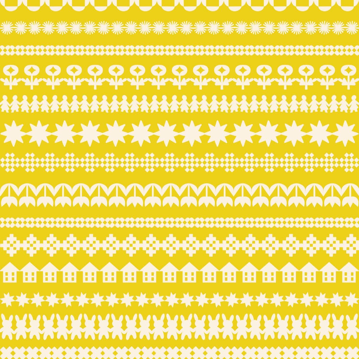 PRE-ORDER - Paper Cuts 2 Paper Cuttings Print Starfruit by Rashida Coleman Hale for Ruby Star Society - Ships LATE Jan. 2026 - RS1109 12