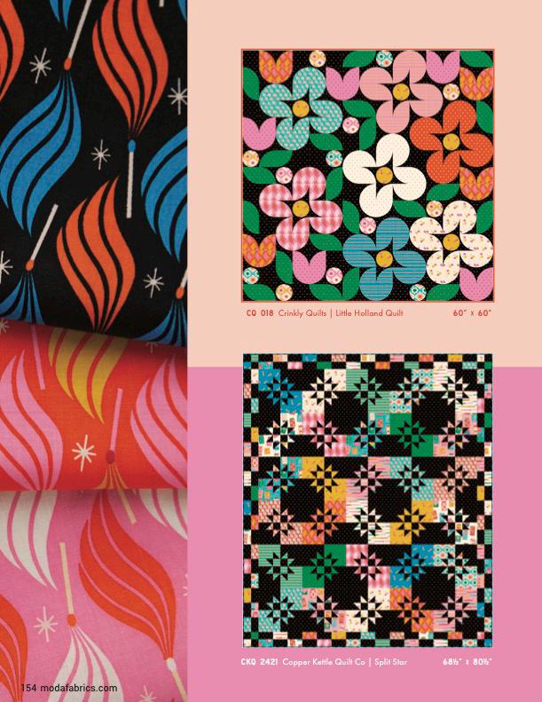 Trinketry Spools Fabric – Turquoise Cotton Print - Melody Miller Designer for Ruby Star Society