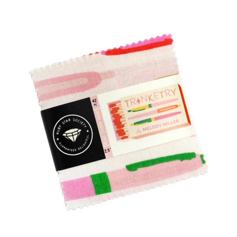 Trinketry Pre-cut MINI Charm Pack by Melody Miller for Ruby Star Society