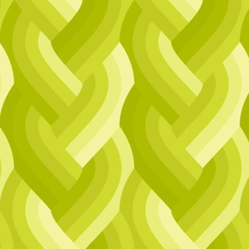 IN STOCK - Echo Braid Print Acid Green by Emily Van Hoff for Moda Fabrics