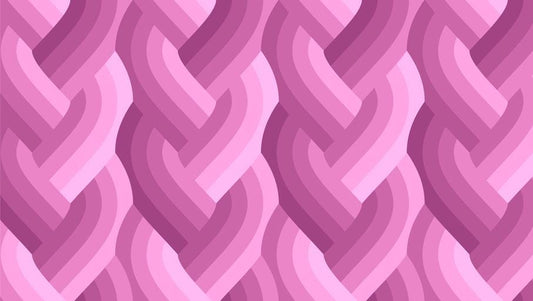 IN STOCK - Echo Braid Print Purple by Emily Van Hoff for Moda Fabrics