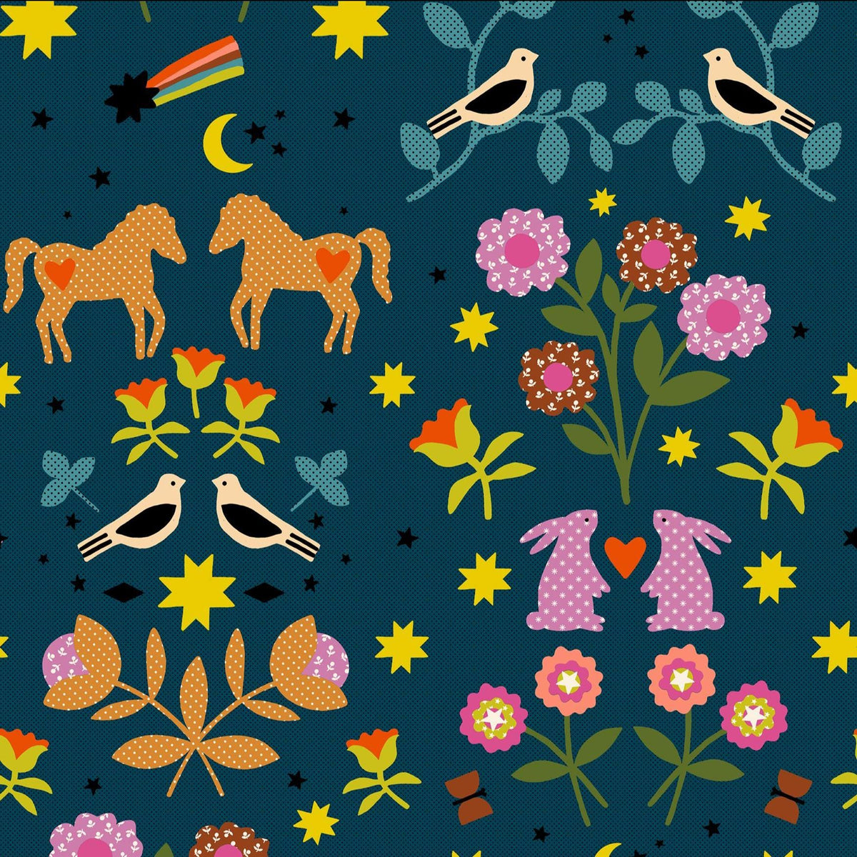 Mystic Fable Large Icons print by Alexia Marcelle Abegg for Ruby Star Society