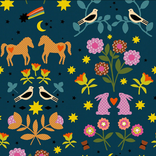 Mystic Fable Large Icons print by Alexia Marcelle Abegg for Ruby Star Society