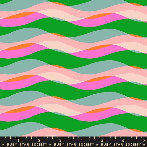 Poolside Too Poolside Waves print Lipstick - a Collaboration by Ruby Star Society