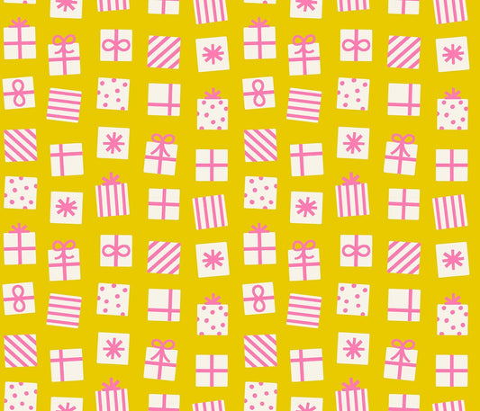 IN STOCK - Merry Happy Bough Down Print Melody Pink by Kimberly Kight for Ruby Star Society - RS3099 13